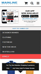 Mobile Screenshot of m.mainlinemenswear.co.uk